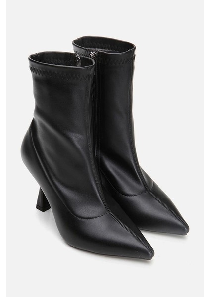 Siyah Kadın Topuklu Bot fiyatları