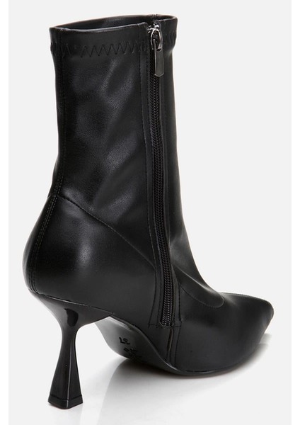 Siyah Kadın Topuklu Bot fırsatları