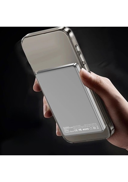 Apple iPhone ve Samsung Uyumlu Magsafe Slim Dijital Göstergeli 5000 Mah Hızlı Şarj Powerbank modelleri