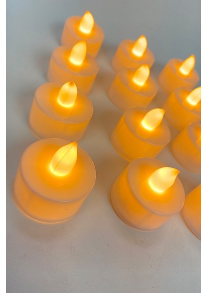 Pilli LED Mum 18 Adet