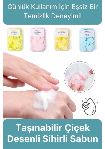 Mini Pratik Taşınabilir Sihirli Cep Sabunu