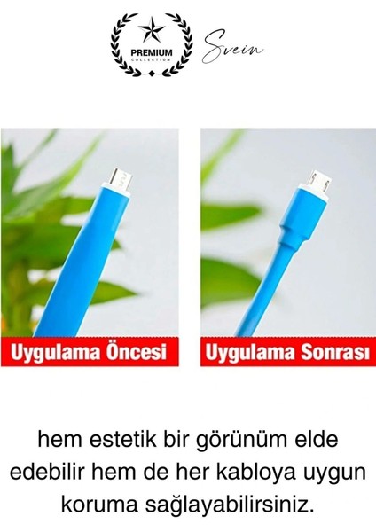 560 Parça Makaron Seti Kutulu Kablo Birleştirme Koruyucu Yalıtım Sıcaklıkla Daralan Tamirat Kaplama