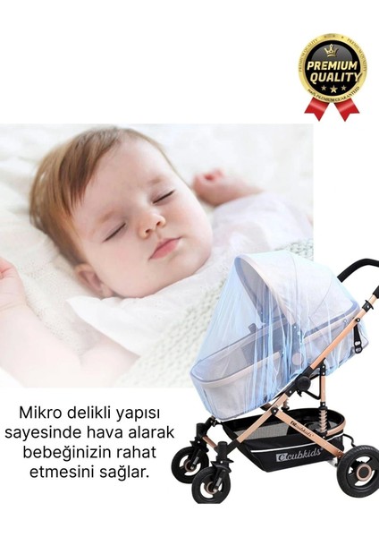 Dayanıklı Yırtılmaz Yıkanabilir Böcek Sinek Örümcek Sivrisinek Karşı Koruma Bebek Arabası Cibinliği