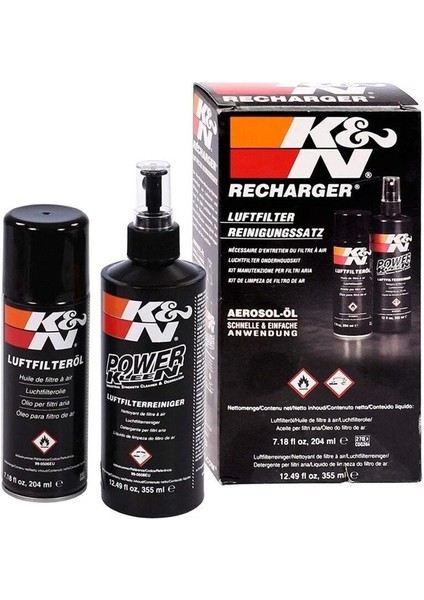K&n Filter Care Service Kit Aerosol (Filtre Temizleme Kiti)