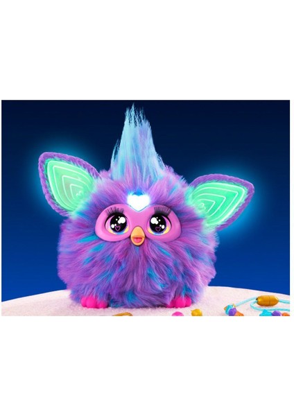 F6743 Furby Mor Interaktif Peluş