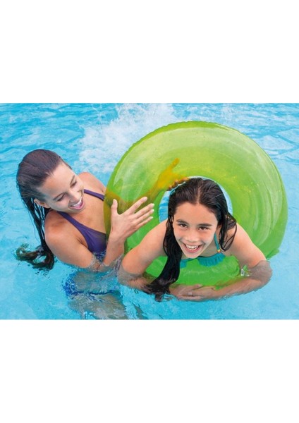 Şeffaf Baskılı Jumbo Simit 76 Cm - 59260
