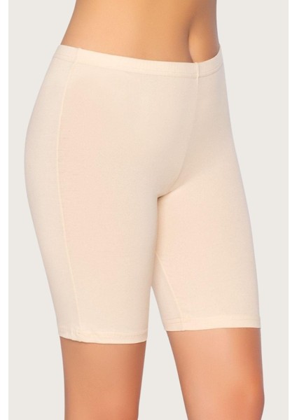 Aria's Closet Penye Şort Tayt Kısa Günlük Kullanım ve Etek Altı Ten