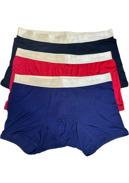 Erkek Micro Modal Boxer 3lü Set