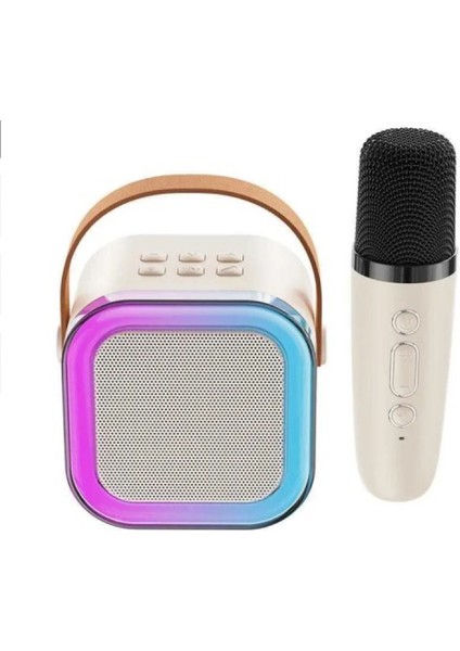 Karaoke Mikrofon Hoparlör Seti Bluetooth Profesyonel Ses Efektli 6 Saat Kesintisiz Kullanım 20W fiyatları