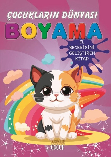 Çocukların Dünyası Boyama Kitabı 10 – Sevimli Kediler