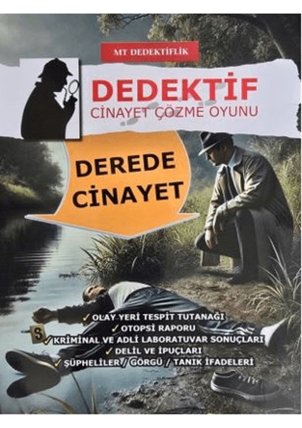 Dedektiflik Cinayet Çözme Oyunu - Derede Cinayet