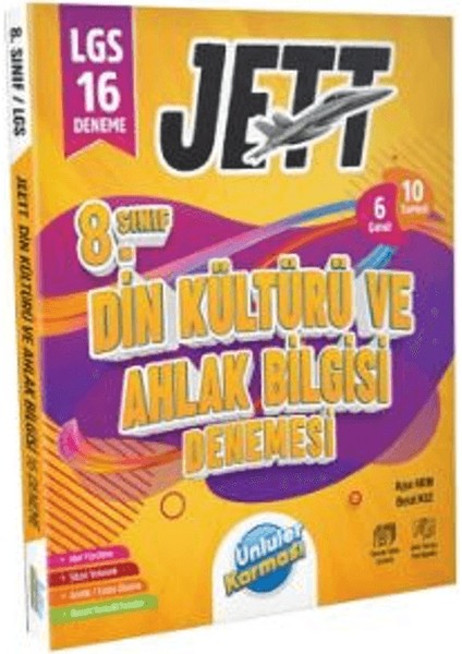 8. Sınıf Din Kültürü ve Ahlak Bilgisi Jett 16 Deneme