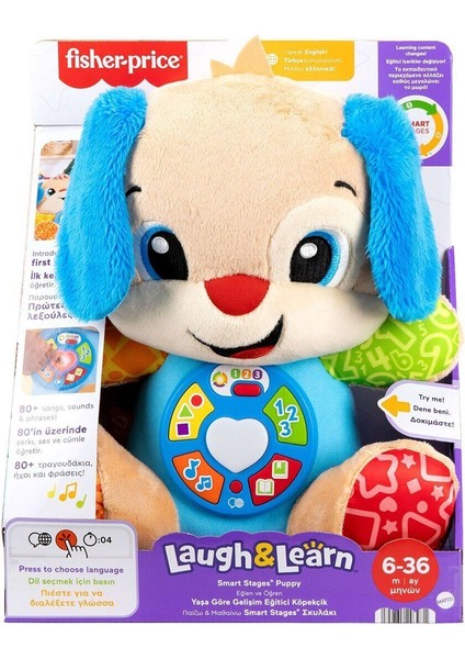 JFD25 Fisher Price Eğtici Köpekçik-Yaşa Göre Gelişim Türkçe