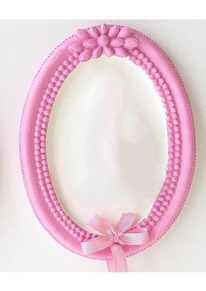 17,5cm Resimlik Çerçeve Silikon Kalıp K-343, Polyester Taş Tozu Alçı Kalıbı