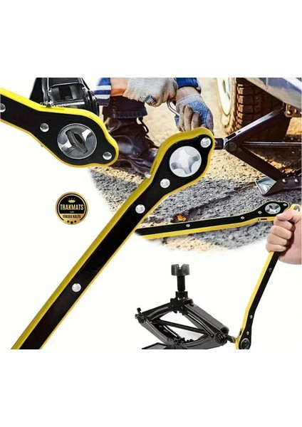 Mini Countryman F60 2018-2019-2020-2021-2022-2023-2024-2025 Oto Kriko 1.5 Ton Evrensel Siyah/kırmı