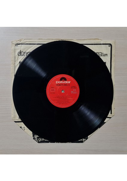 - Duke's Big 4 - 1978 - Dönem Baskı Plak - Longplay - Lp