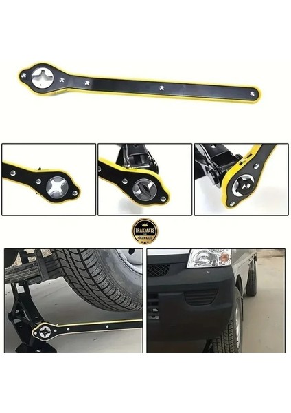 Fiat Fiorino 2020-2021-2022-2023-2024 Oto Kriko 1.5 Ton Evrensel Siyah/kırmızı