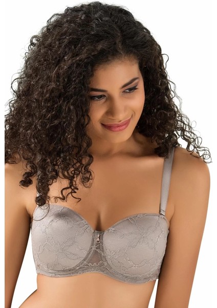 C-Cup Dantel Kaplı Soft Cup Sütyen