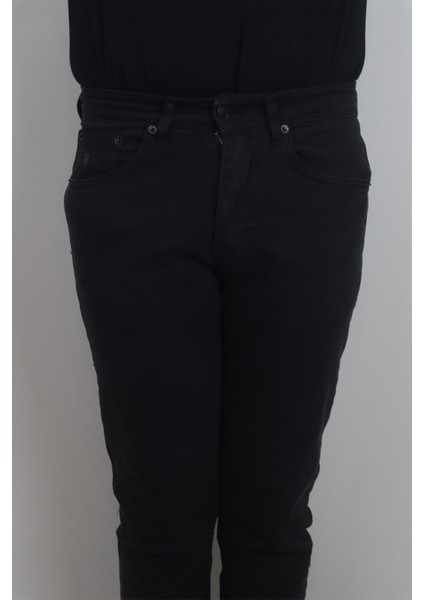 Fistan Store Erkek Siyah Normal Bel Dar Kesim Boru Paça Jean Pantolon fiyatları