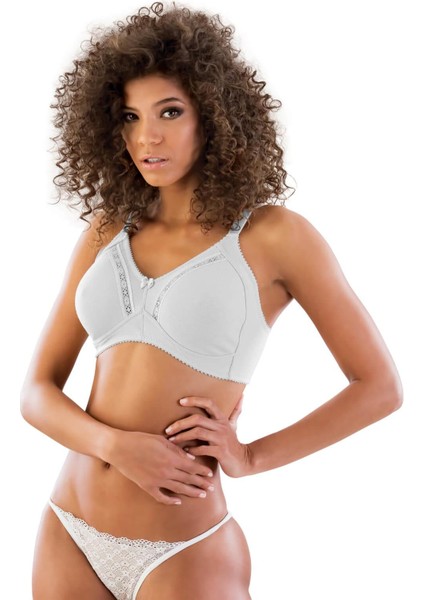 Beyaz Mı Emay 112 C Cotton Toparlayıcı Sütyen