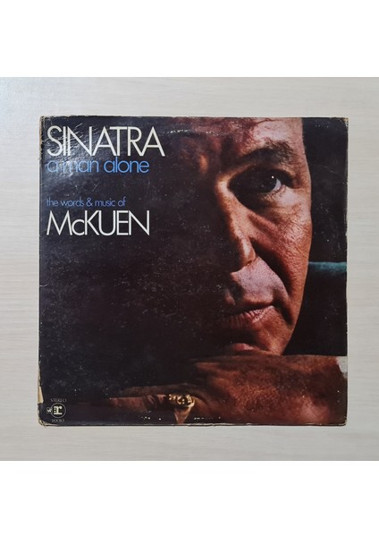 - A Man Alone & Other Songs Of Rod Mckuen - 1969 - Dönem Baskı Plak - Longplay - Lp