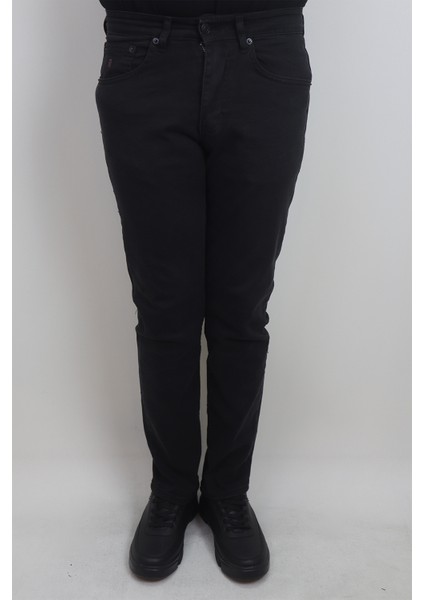 Fistan Store Erkek Füme Normal Bel Dar Kesim Dar Paça Jean Pantolon