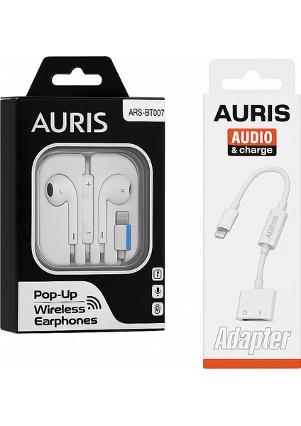 Kulaklık + Şarj & Ses Adaptörü