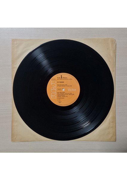 Scorpions - In Trance - 1975 - Dönem Baskı Plak - Longplay - Lp modelleri
