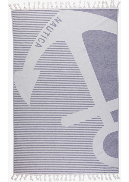 Unisex Lacivert Desenli Havlu N55TW01T.4NV