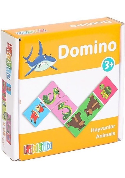 EDU-3013 Hayvanlar Domino -Chiva