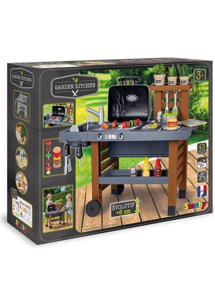 7600312004 Garden Kitchen Mutfak -Smoby