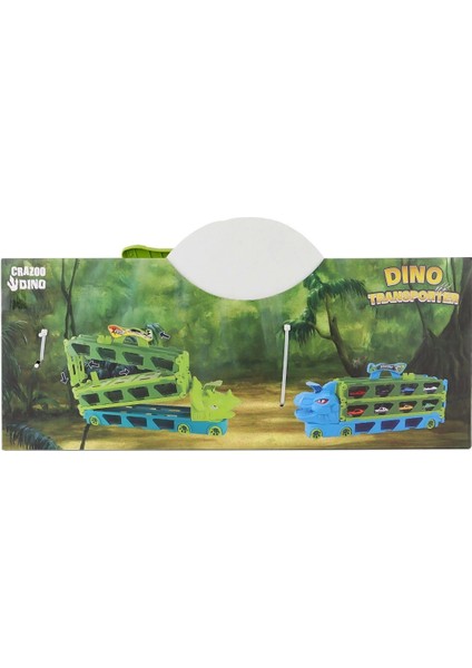 4529 Dino Transporter Yarış Pisti + 4 Araç -Sunman