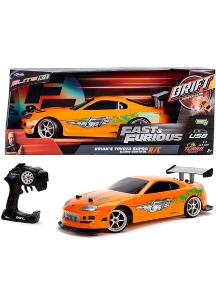 253209003 Kumandalı Şarjlı Fast Furious Brian S Toyota Supra