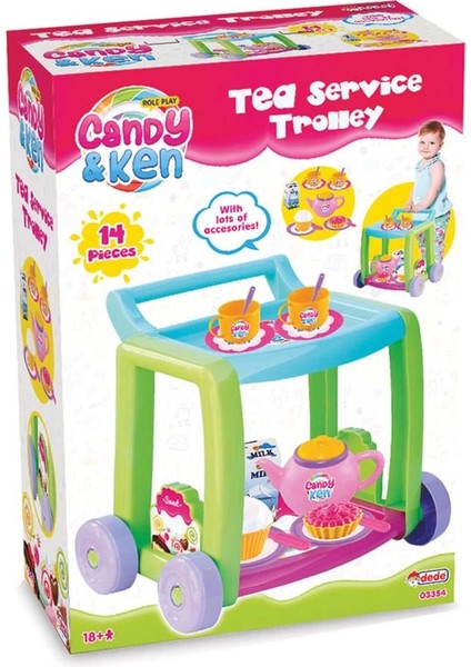 Candy & Ken Çay Servis Arabası fiyatları