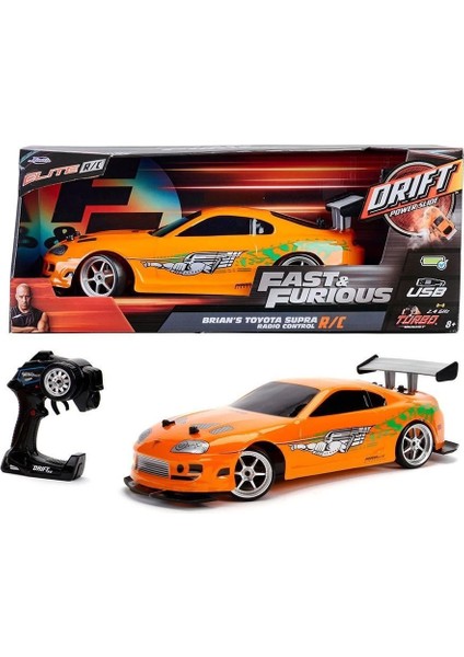 253209003 Kumandalı Şarjlı Fast Furious Brian S Toyota Supra