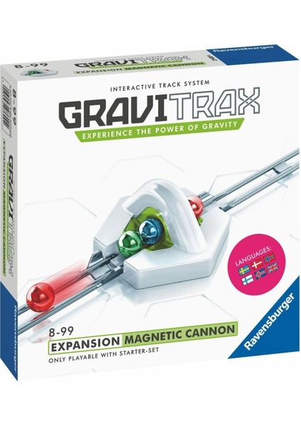 276080 Gravitrax Magnetic Cannon - Parkur Geliştirme Ek Paket