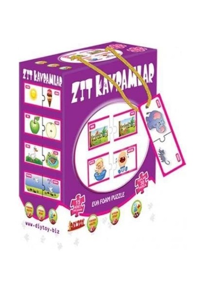 2945 Dıytoy Zıt Kavramlar Kutulu 2 Li