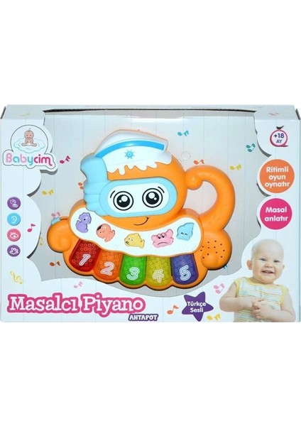 Ahtapot Masalcı Piyano Oyun Arkadaşım