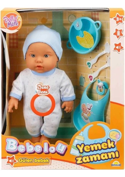 Bebelou Yemek Zamanı Sesli Bebek indirimleri