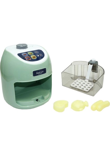 LD-6613A Dokunmatik Fritöz Set Gıdalar Renk Değiştirir -Vardem Oyuncak