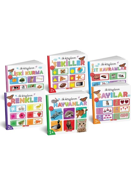 7202 Dıytoy, Ilk Kitaplarım 6'lı Set