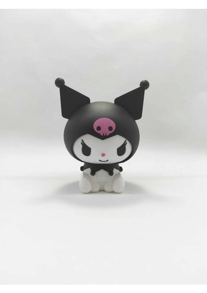 Kuromi Pvc Figür - Hafif Tasarım - Sanrio Karakter Figürleri