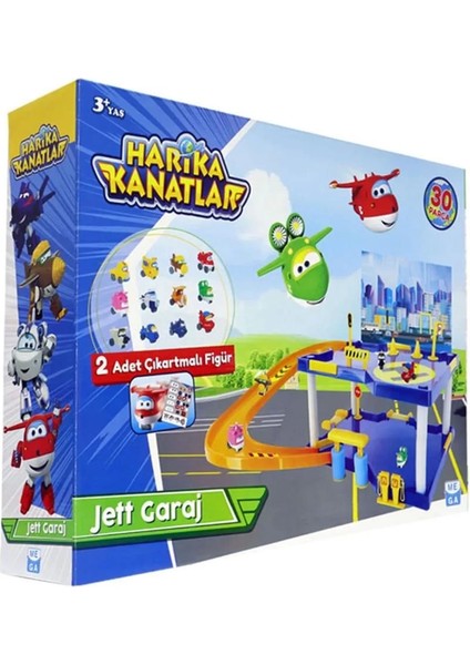 Harika Kanatlar Jett Garaj Oyun Seti