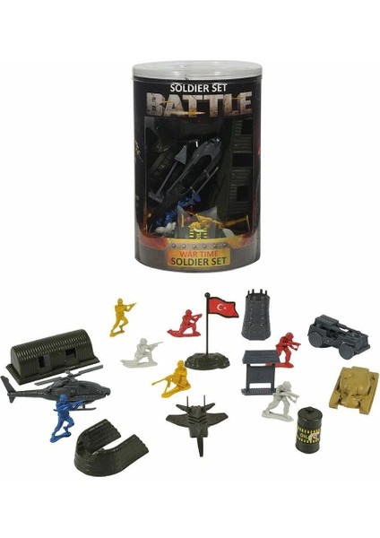 ERN-824 Heroes Toys Büyük Asker Seti