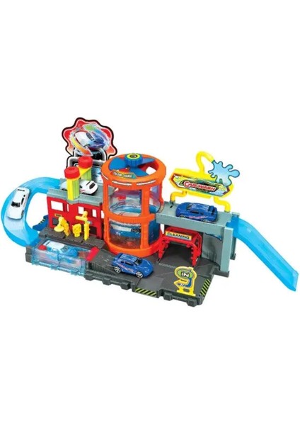 Express Wheels Araç Yıkama ve Renk Değiştirme Oyun Seti