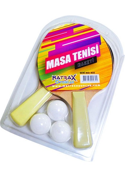 432 Akçiçek, Masa Tenisi Raketi