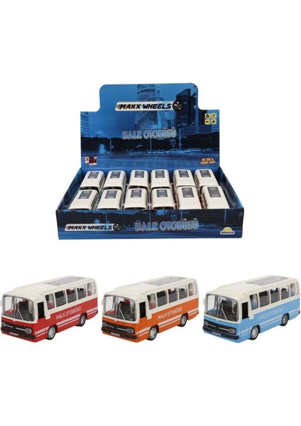 3097 Sunman, Çek Bırak Açık Halk Otobüsü 15 cm -1 Adet Fiyatıdır