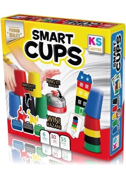 Ks Games Smart Cups Bardak Dizme Kutu Oyunu