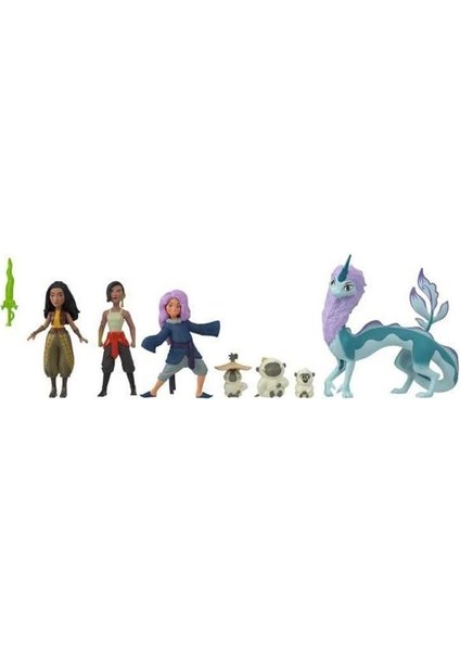 HLX24 Disney Prenses Raya ve Arkadaşları Hikaye Anlatımı Seti