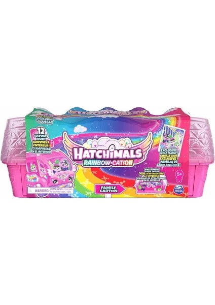 64444 Hatchimals Kurt Ailesi Yumurta Kartonu
